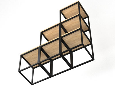 Мебель Loft - стеллаж