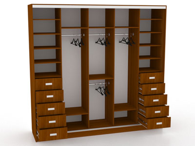 Вместительный шкаф купе в спальню, прихожую